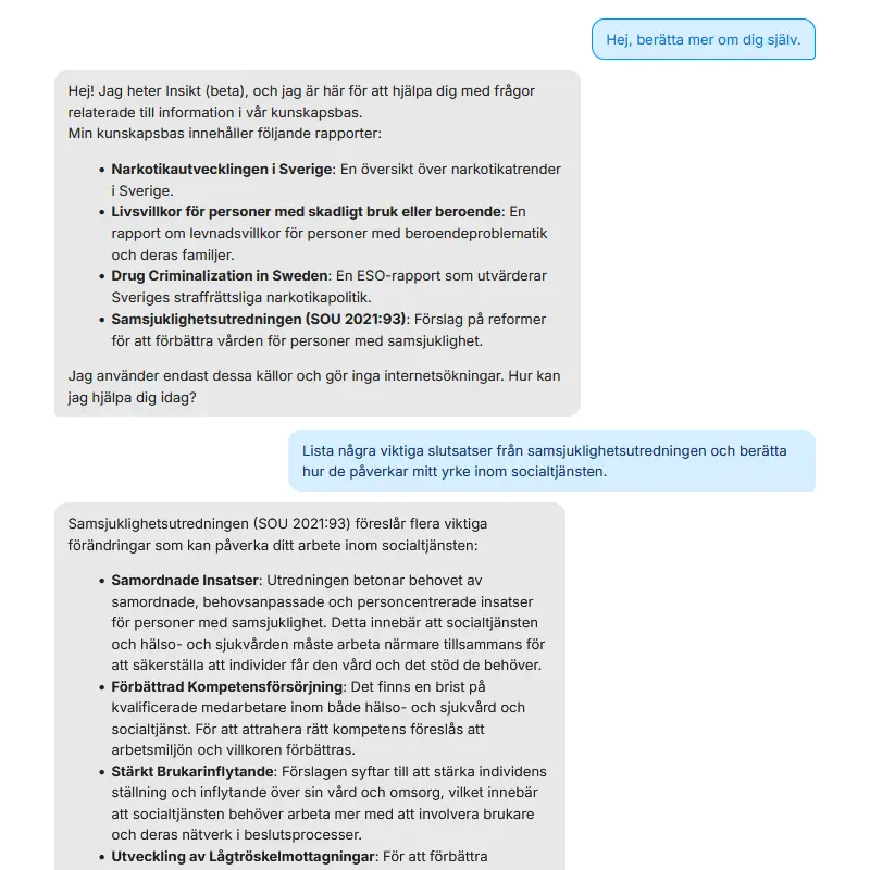 Insikt (beta)